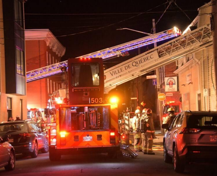 Capture decran 2026 04 23 141128 Deux b&acirc;timents jug&eacute;s dangereux forcent une &eacute;vacuation rapide &agrave; Qu&eacute;bec