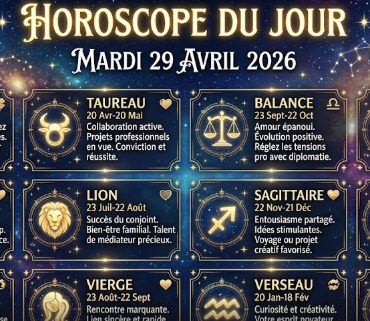 Capture decran 2026 04 28 200747 &Ecirc;tes-vous sur la liste des signes les plus chanceux de ce mercredi 29 avril ?