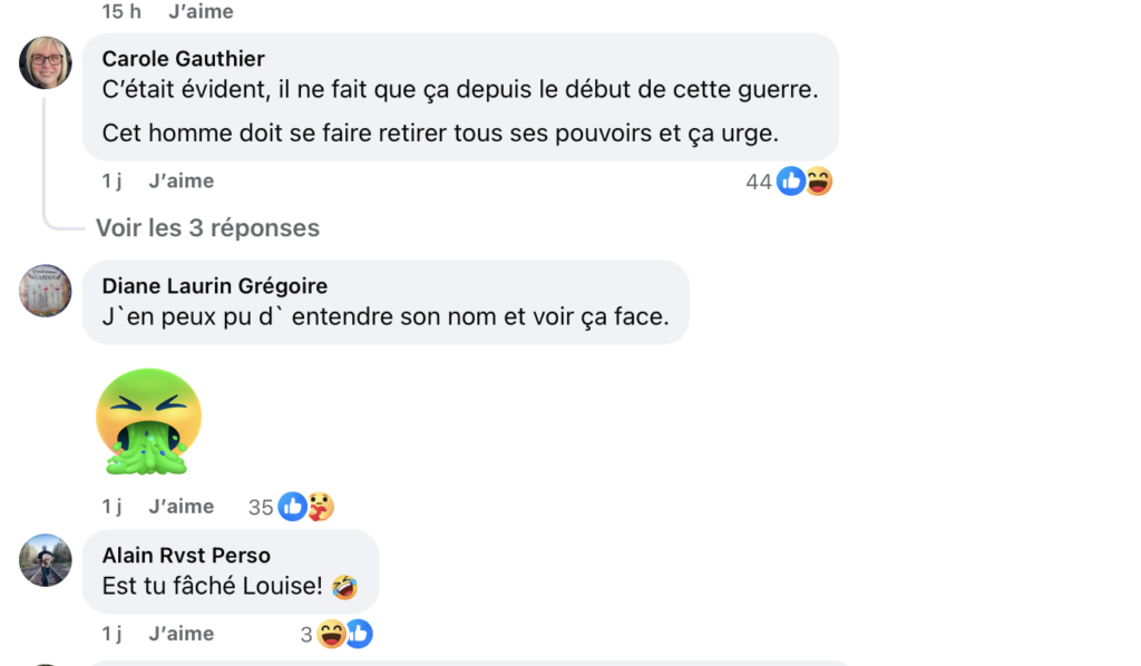 Capture le 2026 04 09 a 10.32.36 Temp&ecirc;te sur le Web : Louise Latraverse retire un message explosif