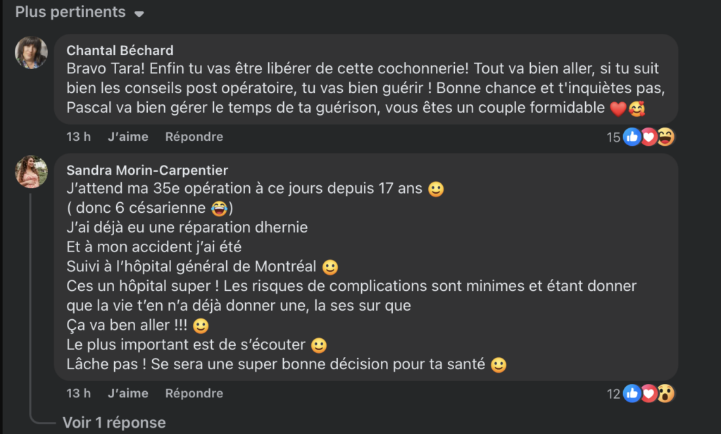 Capture le 2026 04 22 a 06.57.09 Apr&egrave;s 16 ans de silence, Tara de La Famille Groulx prend une d&eacute;cision radicale
