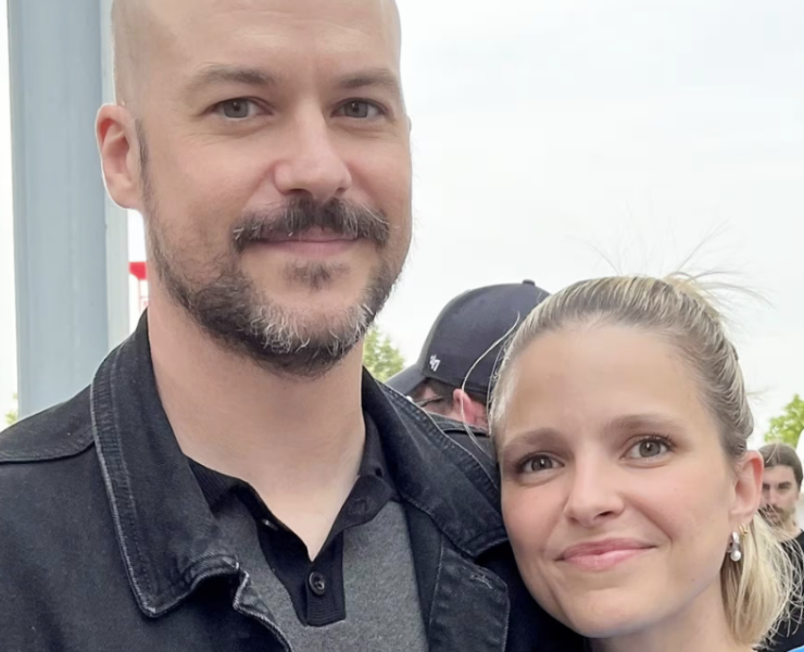 Capture le 2026 04 22 a 18.04.02 Sarah-Jeanne Labrosse et Marc-Andr&eacute; Grondin : Les images de leur petit dernier font craquer le web