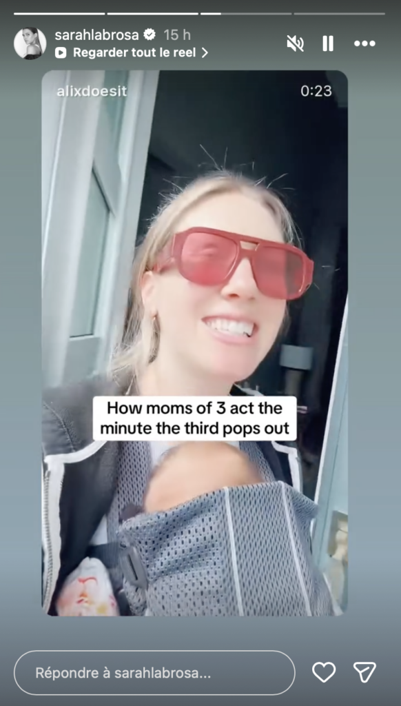 Capture le 2026 04 22 a 18.16.26 Sarah-Jeanne Labrosse et Marc-Andr&eacute; Grondin : Les images de leur petit dernier font craquer le web