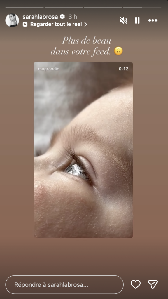 Capture le 2026 04 22 a 18.16.40 Sarah-Jeanne Labrosse et Marc-Andr&eacute; Grondin : Les images de leur petit dernier font craquer le web