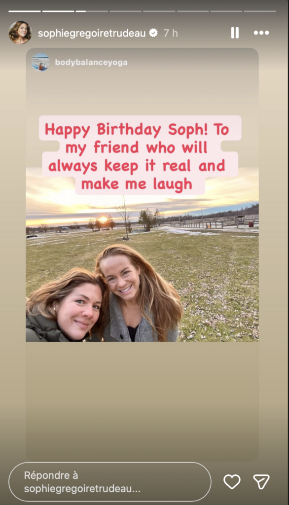 Capture le 2026 04 25 a 00.44.15 Pour ses 51 ans, Sophie Gr&eacute;goire re&ccedil;oit un message bouleversant de son fils