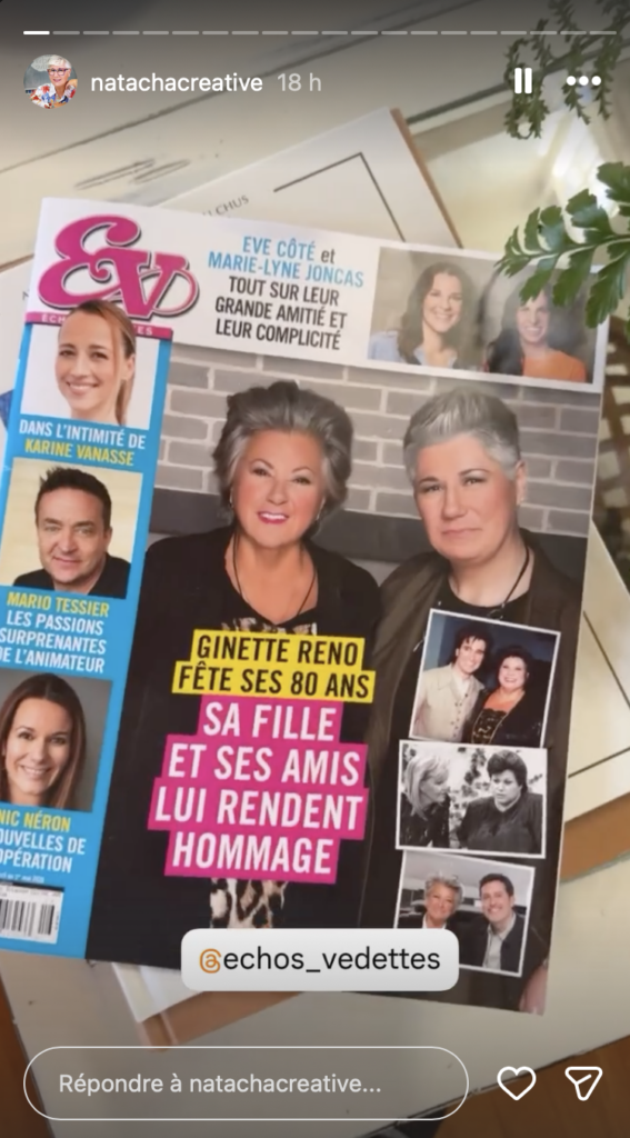 Capture le 2026 04 26 a 08.33.23 D&eacute;couvrez en 18 photos la fille discr&egrave;te de Ginette Reno et son parcours