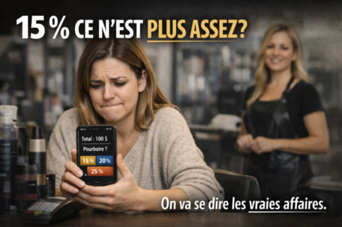 Capture le 2026 04 30 a 23.33.31 Vous ne savez jamais combien laisser de pourboire chez la coiffeuse? Voici enfin la r&eacute;ponse