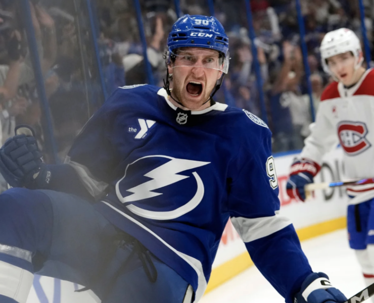 Capture le 2026 05 01 a 00.17.14 Geste rare du Lightning : Nikita Kucherov prot&eacute;g&eacute; apr&egrave;s une s&eacute;quence qui a tout chang&eacute;