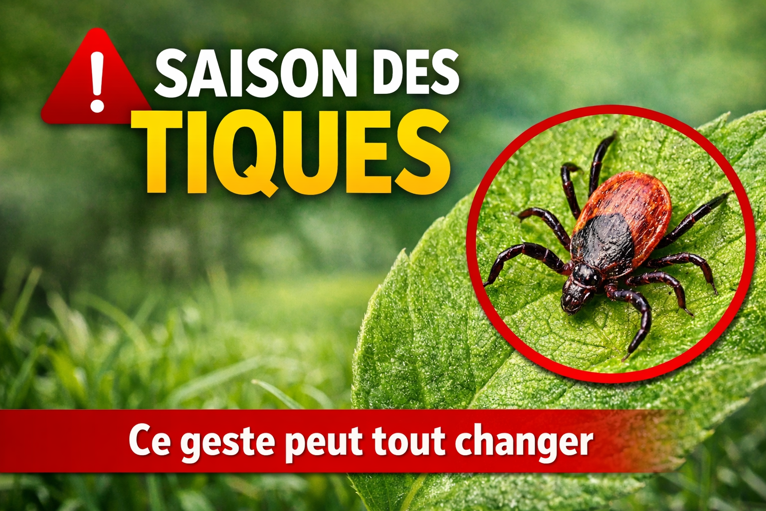 ChatGPT Image 20 avr. 2026 14 33 55 La saison des tiques est commenc&eacute;e : comment les &eacute;viter