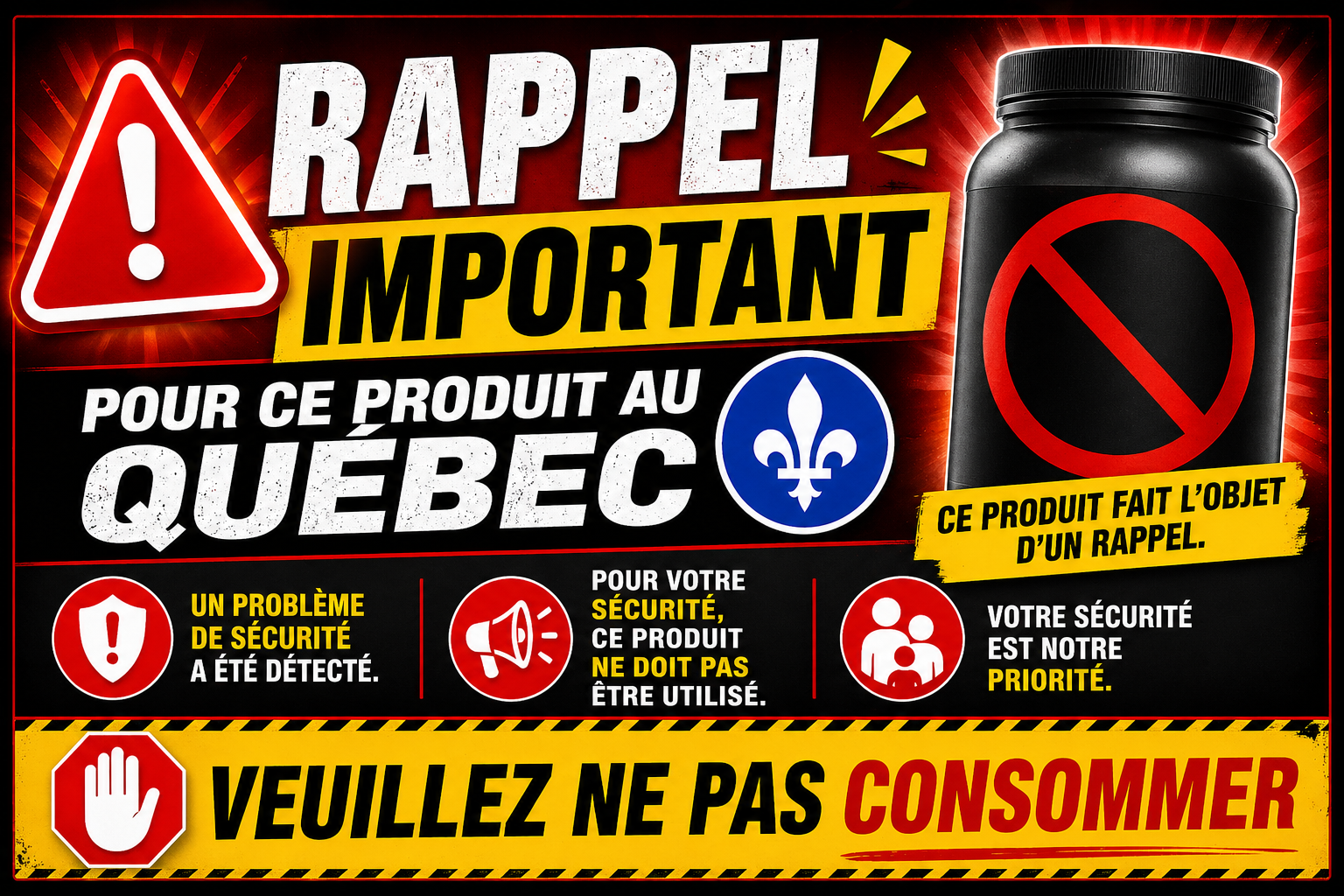 ChatGPT Image 26 avr. 2026 a 22 48 51 Rappel urgent au Qu&eacute;bec: un produit de maison retir&eacute; partout selon &laquo;La PPAQ &raquo;