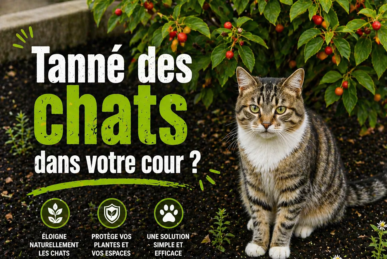 chatttttt e1777301204419 Tann&eacute; des chats dans votre cour ? Voici ce qui fonctionne enfin