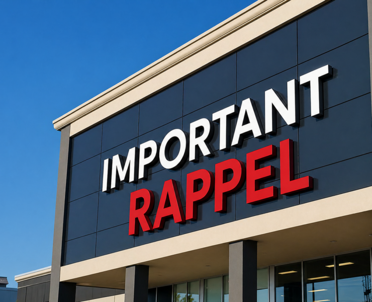rappel Avertissement aux Qu&eacute;b&eacute;cois : un article courant vis&eacute; par un rappel