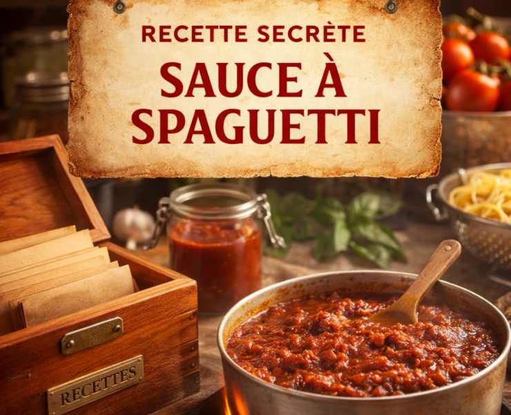spaguettim e1775585047148 Voici la recette secr&egrave;te de sauce &agrave; spaghetti de Marthe Laverdi&egrave;re