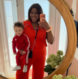Capture decran 2026 05 04 111922 M&eacute;lissa B&eacute;dard et son fils Aaron: cette tenue rouge identique fait craquer le web