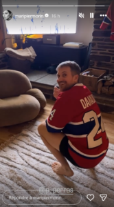 Capture decran 2026 05 04 125736 Soir&eacute;e hockey chez Maripier Morin : ses deux enfants volent la vedette sur le web