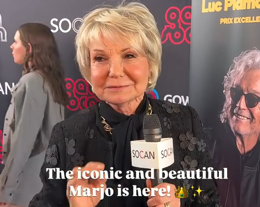 Capture decran 2026 05 05 082401 e1777984171298 &Agrave; 70 ans, Marjo vole la vedette sur le tapis rouge avec une tenue inattendue