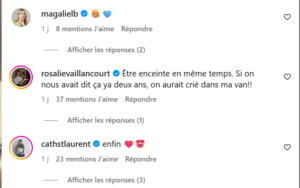 Capture decran 2026 05 07 170331 La com&eacute;dienne Juliette Gosselin fait une annonce qui bouleverse ses fans : elle est enceinte