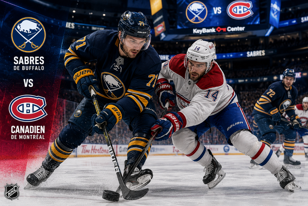Capture decran 2026 05 08 183458 Mauvaise surprise pour les Sabres : un joueur cl&eacute; retir&eacute; de l&rsquo;alignement