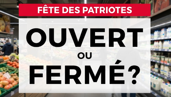 SAQ, épiceries, banques, écocentres — la liste complète pour la Journée des Patriotes 1 SAQ, épiceries, banques, écocentres — la liste complète pour la Journée des Patriotes Capture decran 2026 05 14 155106 SAQ, épiceries, banques, écocentres — la liste complète pour la Journée des Patriotes