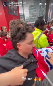 Un chandail légendaire, une photo historique : la soirée folle de P.K. Subban au Centre Bell 2 Un chandail légendaire, une photo historique : la soirée folle de P.K. Subban au Centre Bell Capture decran 2026 05 17 130113 Un chandail légendaire, une photo historique : la soirée folle de P.K. Subban au Centre Bell
