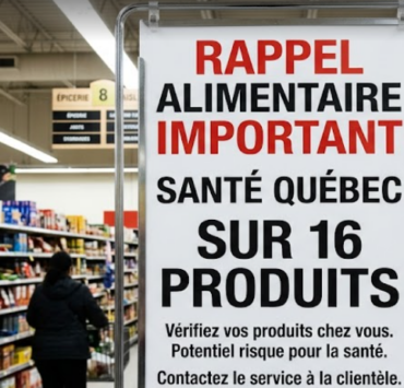 Votre frigo pourrait cacher un danger : 16 produits rappelés et des Québécois ne le savent toujours pas 2 Votre frigo pourrait cacher un danger : 16 produits rappelés et des Québécois ne le savent toujours pas Capture decran 2026 05 21 122920 Votre frigo pourrait cacher un danger : 16 produits rappelés et des Québécois ne le savent toujours pas