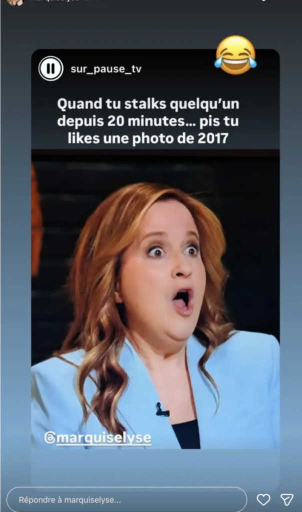Capture le 2026 05 08 a 14.08.31 &Eacute;lyse Marquis r&eacute;agit &agrave; une hilarante photo d'elle qui circule sur le web et les r&eacute;actions sont nombreuses