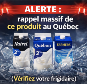 Capture le 2026 05 11 a 10.26.33 ALERTE : Rappel massif de marques Natrel, Qu&eacute;bon et Farmers au Qu&eacute;bec ( Du verre dans votre lait ? )