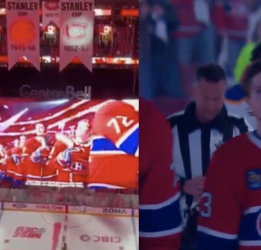 Capture le 2026 05 11 a 12.37.58 Voyez la vid&eacute;o de l&rsquo;hymne national un &eacute;l&eacute;ment lors de la c&eacute;r&eacute;monie donne des frissons &agrave; tout le Qu&eacute;bec