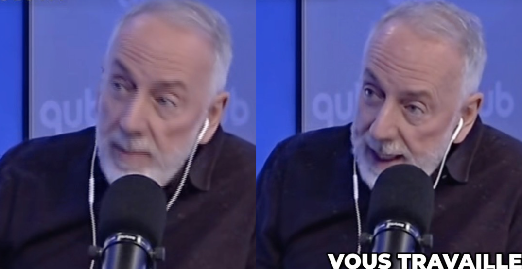 Capture le 2026 05 15 a 21.50.37 &laquo; Vous ne faites pas la job &raquo; : Benoit Dutrizac p&egrave;te une coche monumentale en direct contre un col bleu