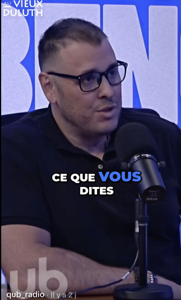 Capture le 2026 05 15 a 21.52.08 &laquo; Vous ne faites pas la job &raquo; : Benoit Dutrizac p&egrave;te une coche monumentale en direct contre un col bleu