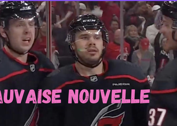 Capture le 2026 05 23 a 07.44.41 Le Canadien et la F1 se croisent : Les Hurricanes &eacute;copent d'une mauvaise nouvelle avant leur arriv&eacute;e au Qu&eacute;bec