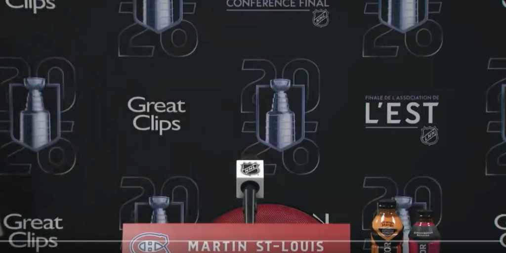 Capture le 2026 05 25 a 01.20.52 Tension maximale : Martin St-Louis quitte abruptement la salle de presse apr&egrave;s une question cors&eacute;e