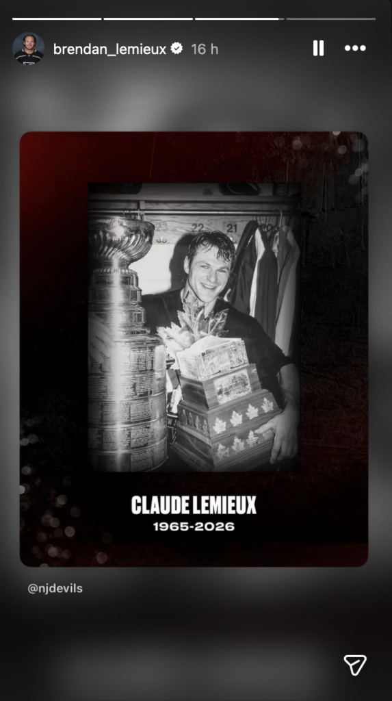 « Un ami de la famille » : L'hommage surprise et percutant de Donald Trump à Claude Lemieux 4 « Un ami de la famille » : L'hommage surprise et percutant de Donald Trump à Claude Lemieux Capture le 2026 05 29 a 17.06.18 « Un ami de la famille » : L'hommage surprise et percutant de Donald Trump à Claude Lemieux