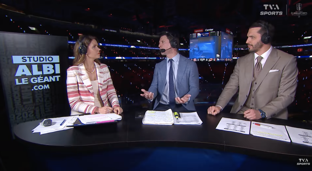 « Ils ont littéralement explosé » : Deux analystes de TVA Sports pètent les plombs en direct pendant la défaite du Canadien 2 « Ils ont littéralement explosé » : Deux analystes de TVA Sports pètent les plombs en direct pendant la défaite du Canadien Capture le 2026 05 30 a 16.35.36 « Ils ont littéralement explosé » : Deux analystes de TVA Sports pètent les plombs en direct pendant la défaite du Canadien