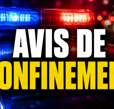 ChatGPT Image 26 mai 2026 22 39 42 Avis de confinement actif dans un secteur r&eacute;sidentiel du Qu&eacute;bec