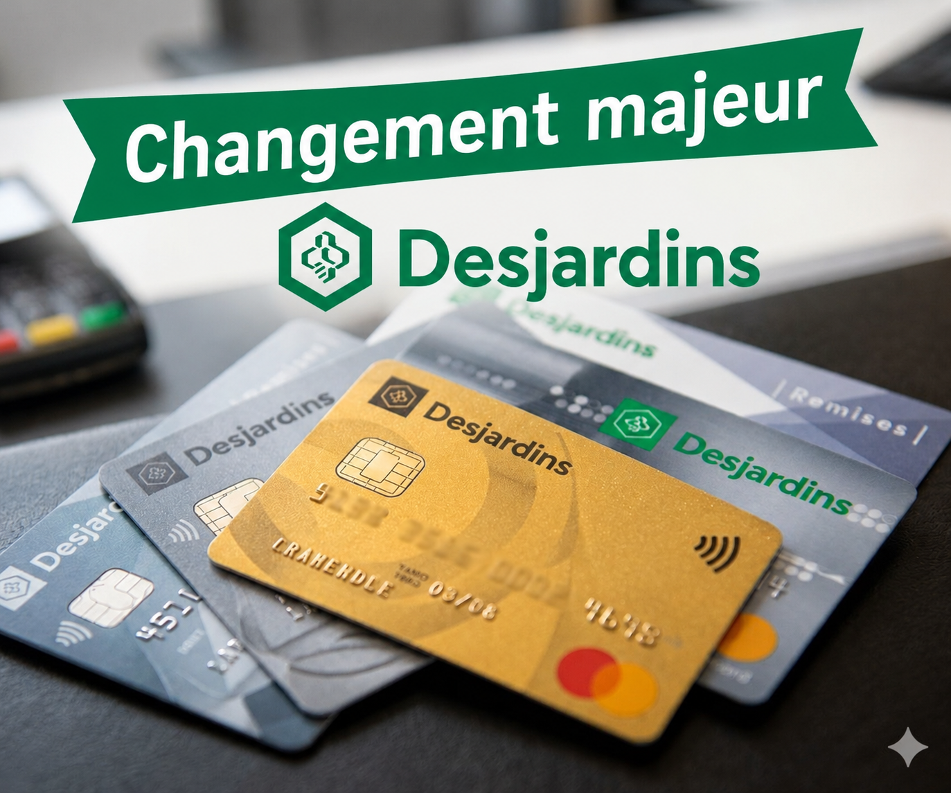 cartedesjar Desjardins fait enfin une annonce tr&egrave;s attendue sur ses cartes de cr&eacute;dit