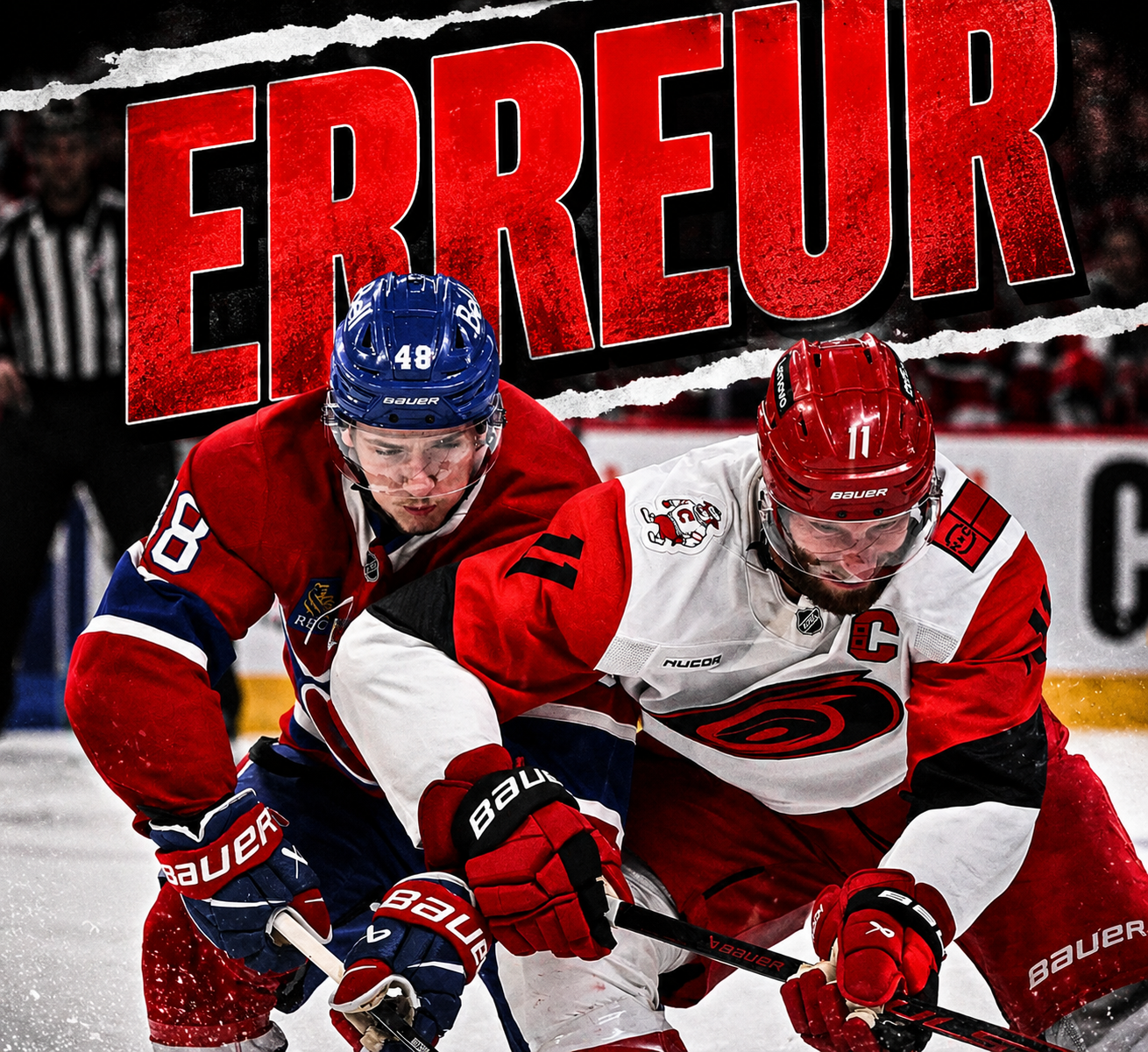 La LNH admet une erreur coûteuse contre le Canadien 1 La LNH admet une erreur coûteuse contre le Canadien erreur c La LNH admet une erreur coûteuse contre le Canadien