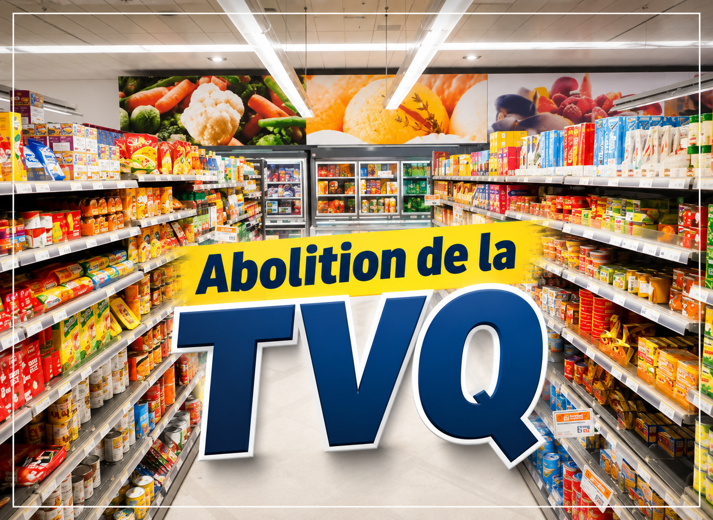 tvqab Faut-il enlever la TVQ sur plusieurs produits d&rsquo;&eacute;picerie?