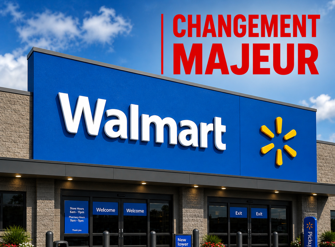 walmmmm e1777928082675 Walmart pr&eacute;pare un changement majeur&hellip; et &ccedil;a peut surprendre les clients