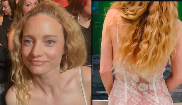 Capture decran 2026 06 02 080533 Laurence Leboeuf ne passe pas inaper&ccedil;ue lors de cette soir&eacute;e avec sa robe transparente