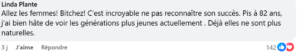 Capture decran 2026 06 02 111239 Lise Watier a 82 ans, elle a tout accompli&hellip; et des internautes ont quand m&ecirc;me trouv&eacute; le moyen d'&ecirc;tre m&eacute;chants