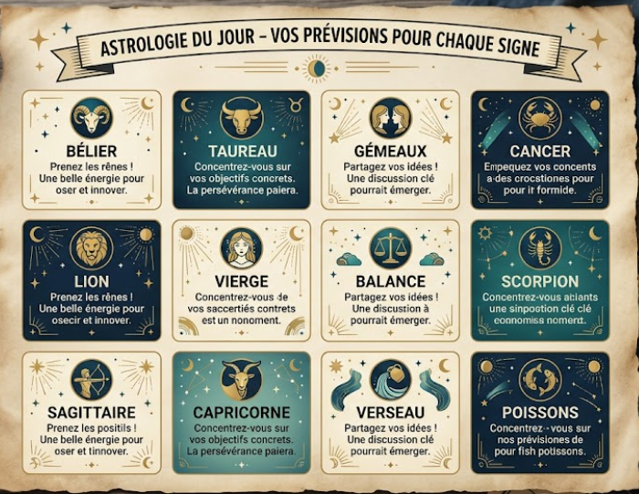Capture decran 2026 06 25 074601 Horoscope du 25 juin 2026 : ce que les astres r&eacute;servent &agrave; chaque signe du zodiaque