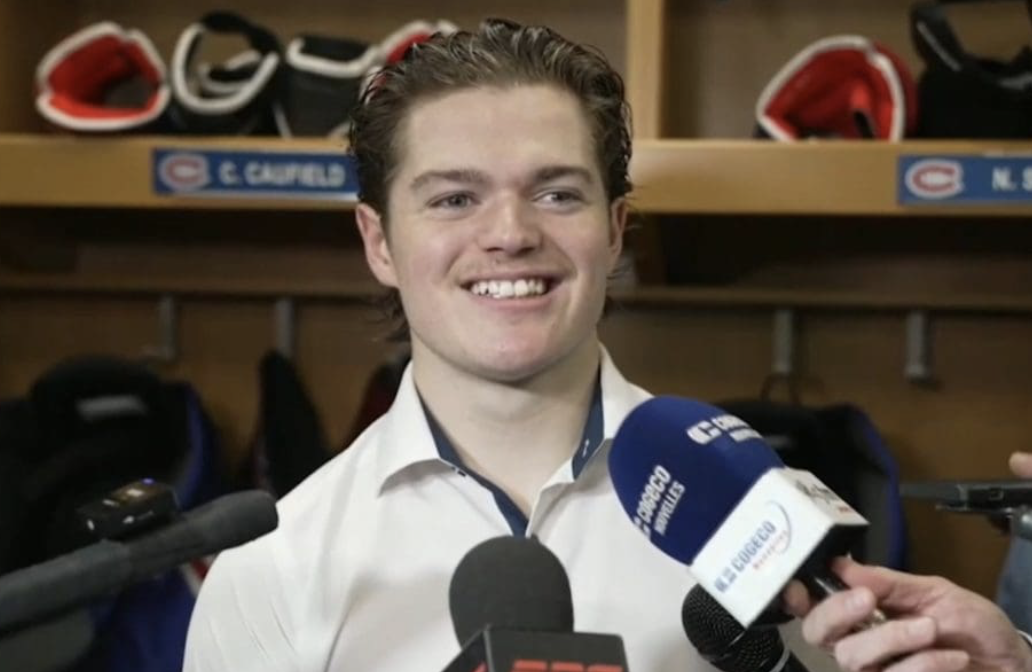 Capture le 2026 06 01 a 08.02.36 Le bel hommage de Cole Caufield et Nick Suzuki aux championnes de la Victoire de Montr&eacute;al sur sc&egrave;ne