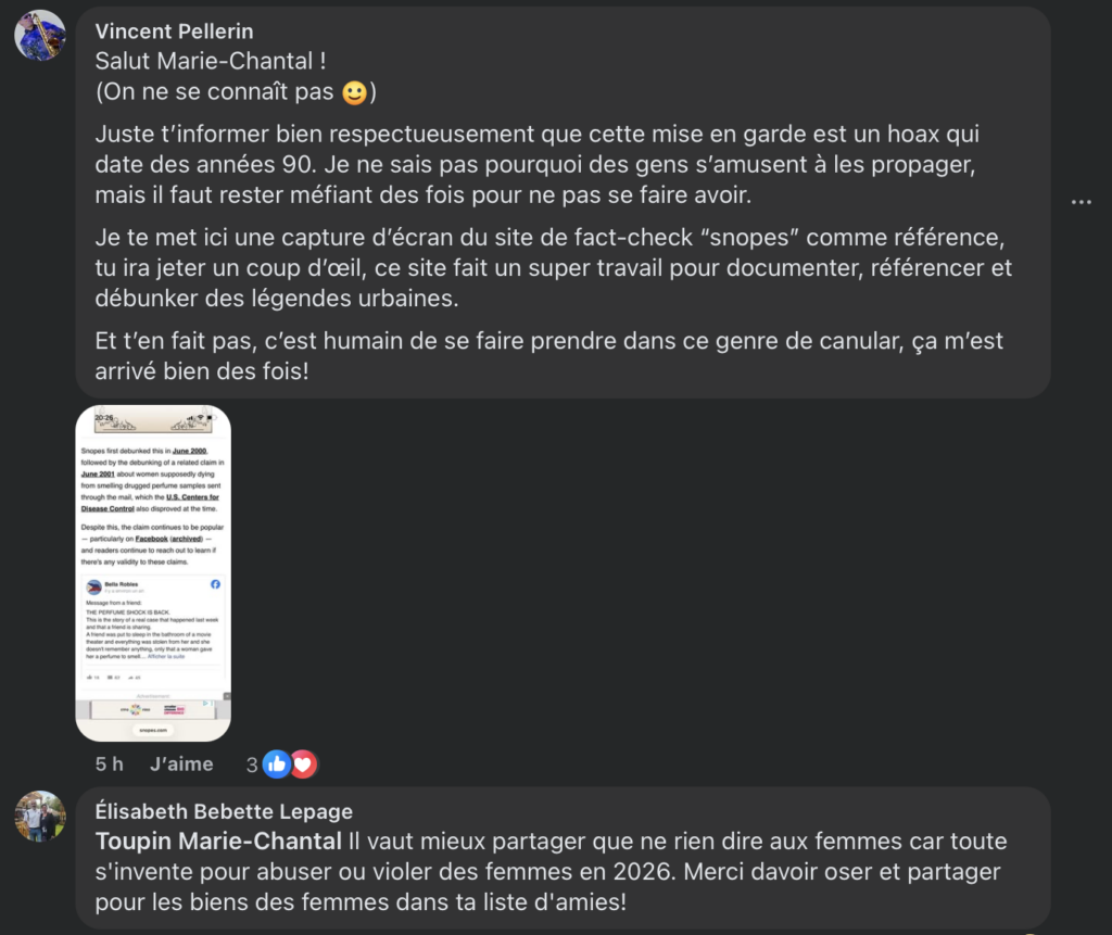 « Soyez très vigilantes » : Marie-Chantal Toupin lance un avertissement alarmant aux femmes contre.... 2 « Soyez très vigilantes » : Marie-Chantal Toupin lance un avertissement alarmant aux femmes contre.... Capture le 2026 06 02 a 07.27.55 « Soyez très vigilantes » : Marie-Chantal Toupin lance un avertissement alarmant aux femmes contre....