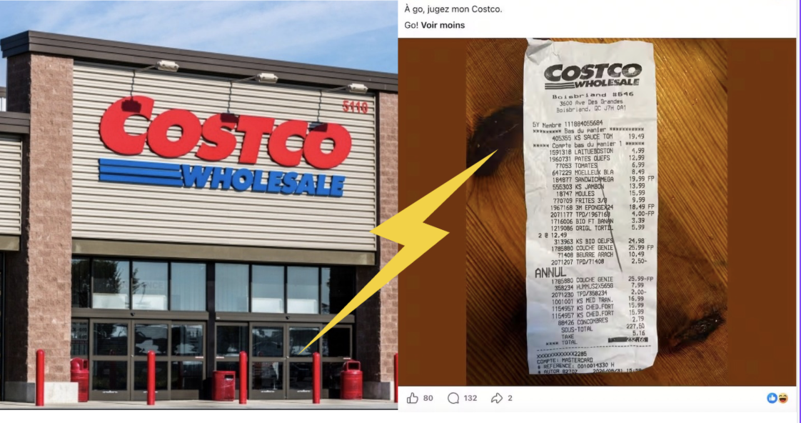 Capture le 2026 06 02 a 10.49.59 Cyberintimidation pour une facture Costco : Une autrice qu&eacute;b&eacute;coise vis&eacute;e par des insultes gratuites