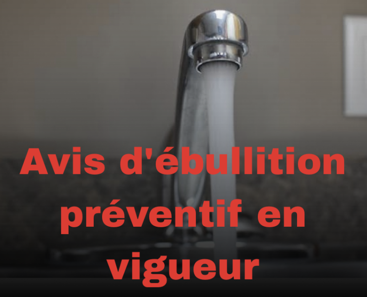 Capture le 2026 06 14 a 10.29.53 Avis d'&eacute;bullition pr&eacute;ventif en cours : Plusieurs municipalit&eacute;s forc&eacute;es de modifier leurs habitudes