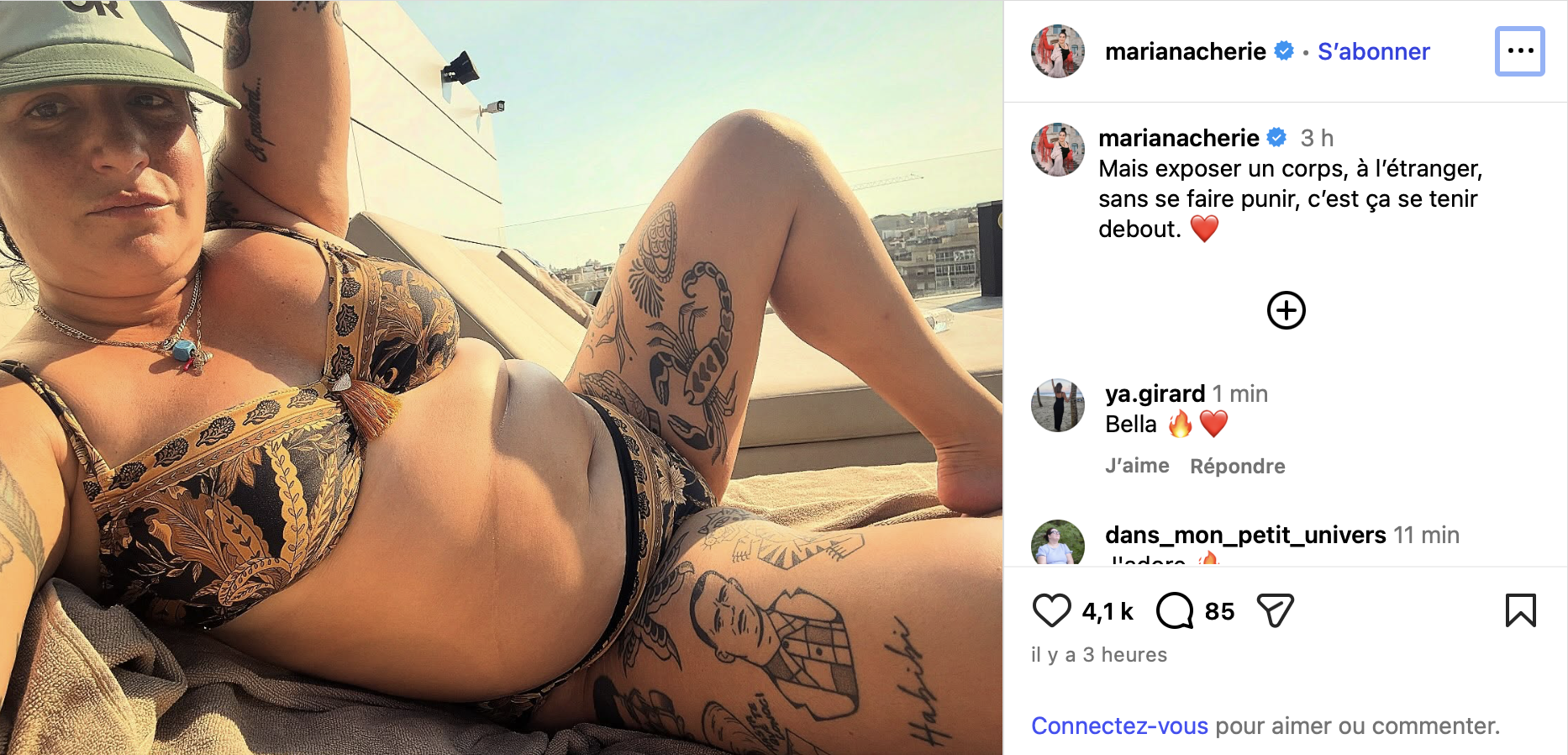 Mariana Mazza partage une photo en maillot qui fait énormément réagir 2 Mariana Mazza partage une photo en maillot qui fait énormément réagir Capture decran le 2026 07 09 a 09.35.40 Mariana Mazza partage une photo en maillot qui fait énormément réagir