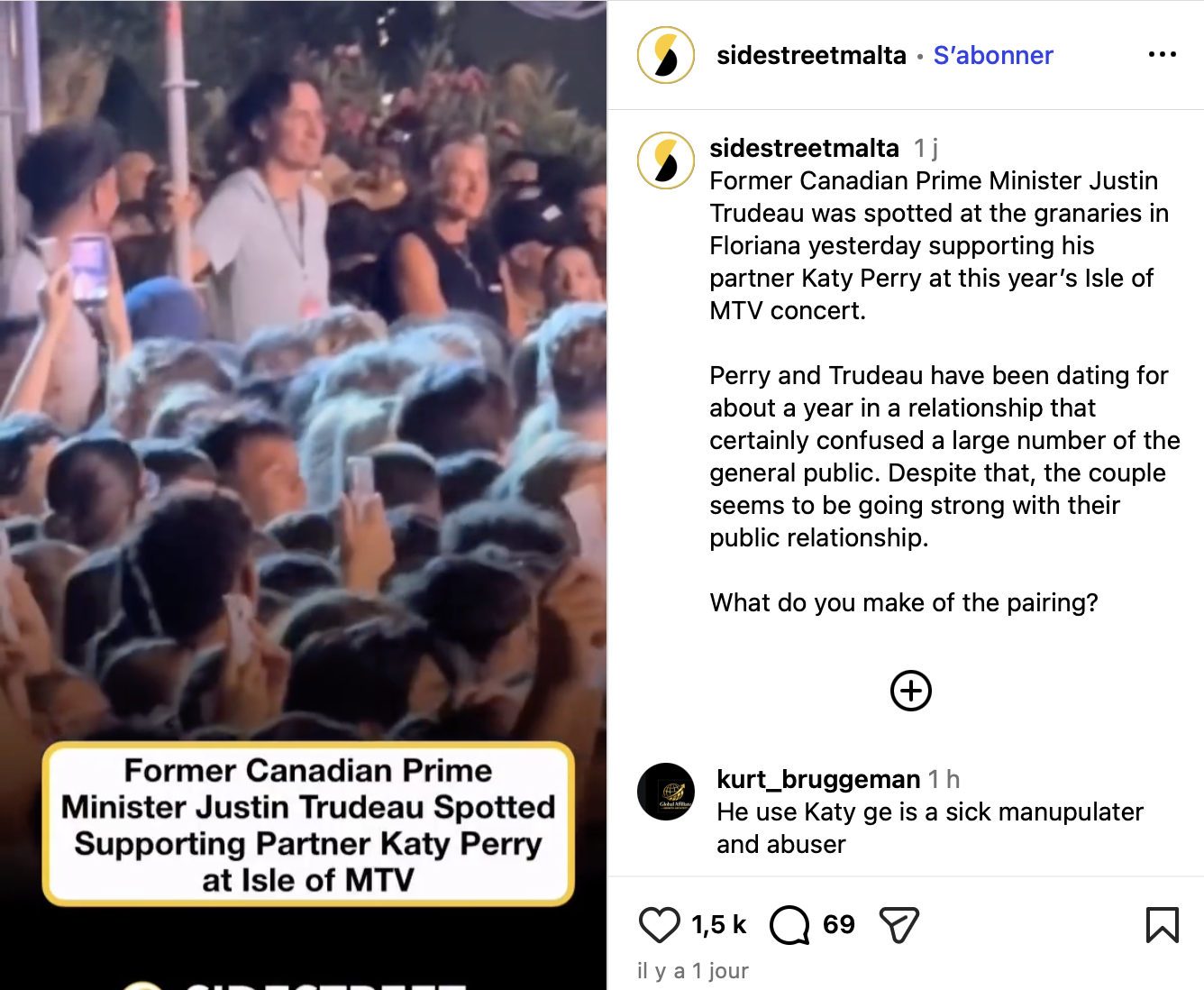 Katy Perry et Justin Trudeau : une rumeur complètement inattendue fait réagir 2 Katy Perry et Justin Trudeau : une rumeur complètement inattendue fait réagir Capture decran le 2026 07 24 a 09.45.47 Katy Perry et Justin Trudeau : une rumeur complètement inattendue fait réagir