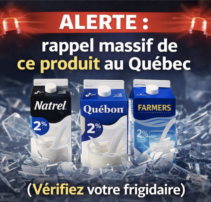Capture le 2026 07 25 a 11.35.58 ALERTE : Rappel massif de marques Natrel, Qu&eacute;bon et Farmers au Qu&eacute;bec ( Du verre dans votre lait ? )