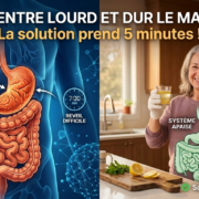 Gemini Generated Image fb74abfb74abfb74 Ventre lourd, dur, gonfl&eacute;... Vous commencez, vous aussi, vos matin&eacute;es avec cette sensation d'inconfort qui g&acirc;che votre r&eacute;veil ?