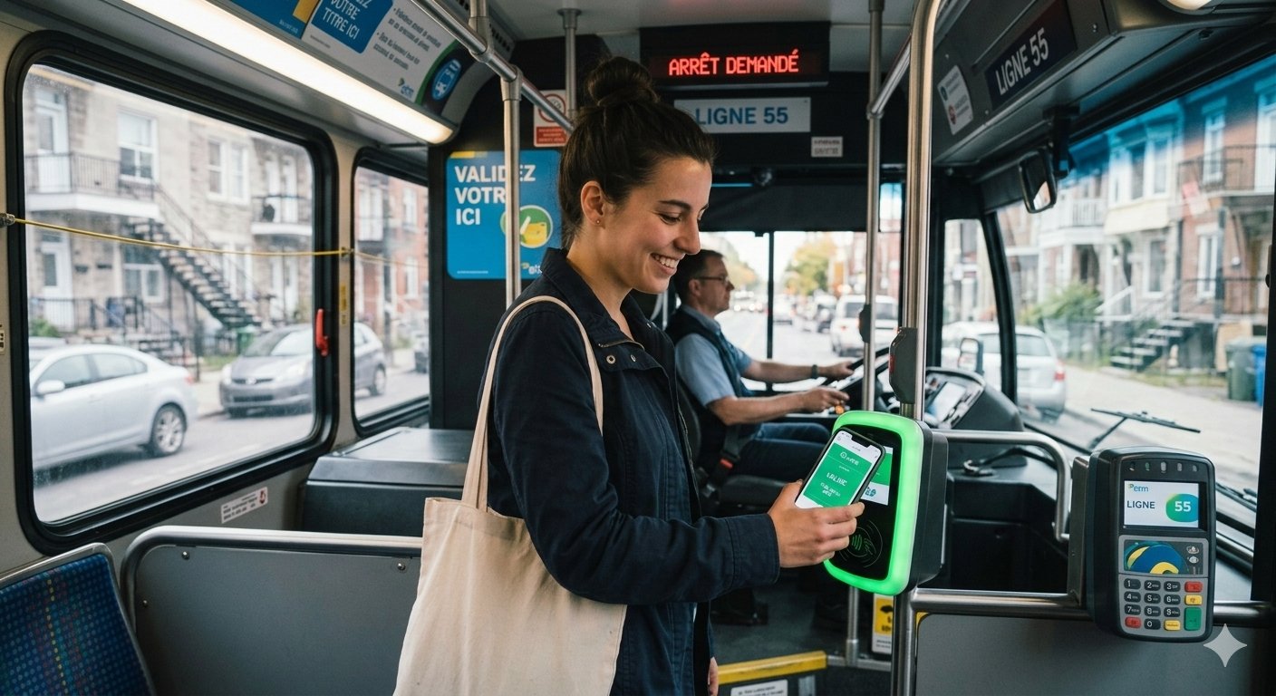 opus Transport collectif : Votre t&eacute;l&eacute;phone devient votre carte OPUS &agrave; Montr&eacute;al